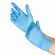 Нитриловые перчатки ECO-PLUS, XL размер, синые, 100шт. фото 2