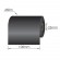 Ribbons 108mm x 450m/25mm/108mm/Wax/Out, melns image 1