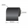 Риббон 90мм x 300м/ 25мм/90мм/Wax /Out, черный фото 1