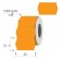 Marķēšanas uzlīmes 26X16mm, oranžas, 1000uzl. image 1