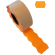 Маркировочные этикетки 26X16мм, 1000этик., оранжевые фото 2