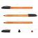 Lodīšu pildspalva ErichKrause U-108 Orange Stick, 1mm, melna image 2