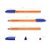 Шариковая ручка ErichKrause U-108 Orange Stick, 1мм, синяя фото 2