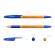 Lodīšu pildspalva ErichKrause R-301 Orange Stick&Grip, 0.7mm, zila image 2