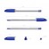Lodīšu pildspalva ErichKrause U-108 Classic Stick, 1.0mm, zila paveikslėlis 2