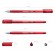 Gēla pildspalva ErichKrause G-TONE, 0.5mm, sarkana image 2