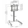 LH-GROUP COUNTERWEIGHT STAND ON WHEELS FOR 40-62KG MONITORS image 4