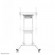NEOMOUNTS BY NEWSTAR MOTORISED MOBILE FLOOR STAND - VESA 100X100 UP TO 800X600 WHITE image 3