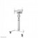 NEOMOUNTS BY NEWSTAR SELECT MOBILE DISPLAY FLOOR STAND (32-75") 10 CM. WHEELS WHITE image 1