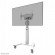 NEOMOUNTS BY NEWSTAR SELECT MOBILE DISPLAY FLOOR STAND (32-75") 10 CM. WHEELS WHITE image 2
