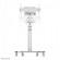 NEOMOUNTS BY NEWSTAR SELECT MOBILE DISPLAY FLOOR STAND (32-75") 10 CM. WHEELS WHITE image 4