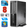 HP 8100 Elite SFF i5-650 8GB 240SSD+1TB DVD WIN7Pro image 1