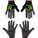 Вело перчатки Rock Machine Race FF, черные/серые/зеленые, S фото 2
