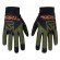 Вело перчатки Rock Machine Race FF, черные/зеленые/оранжевые, L фото 1