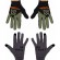 Вело перчатки Rock Machine Race FF, черные/зеленые/оранжевые, S фото 2