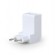 CHARGER USB UNIVERSAL WHITE/EG-UC2A-02-W GEMBIRD image 4