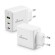 POWER ADAPTER USB/2XUSB-C 65W/FAST MRMA116 MEDIARANGE image 2