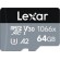 MEMORY MICRO SDXC 64GB UHS-I/W/A LMS1066064G-BNANG LEXAR фото 2