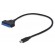 I/O ADAPTER USB-C TO SATA2.5"/AUS3-03 GEMBIRD image 1