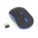 MOUSE USB OPTICAL WRL BLACK/BLUE MUSW-4B-03-B GEMBIRD image 2