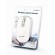 MOUSE USB OPTICAL WRL WHITE/SILVER MUSW-4B-06-WS GEMBIRD image 2