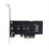 PC ACC M.2 SSD ADAPTER PCI-E/ADD-ON CARD PEX-M2-01 GEMBIRD paveikslėlis 2