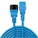CABLE POWER IEC EXTENSION 0.5M/BLUE 30470 LINDY paveikslėlis 2