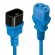 CABLE POWER IEC EXTENSION 1M/BLUE 30471 LINDY paveikslėlis 1