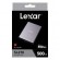 External SSD|LEXAR|SL210|500GB|USB 3.1|Write speed 450 MBytes/sec|Read speed 550 MBytes/sec|LSL210X500G-RNNNG image 3