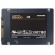 SSD|SAMSUNG|870 QVO|4TB|SATA 3.0|Write speed 530 MBytes/sec|Read speed 560 MBytes/sec|2,5"|TBW 1440 TB|MTBF 1500000 hours|MZ-77Q4T0BW paveikslėlis 2