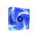 CASE FAN 120MM TRANSP 3PIN+4P/BLUE XF044 XILENCE image 1