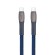 CABLE USB-C TO USB-C 1.2M/BLUE PS6105 BL12 RIVACASE image 1