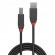 CABLE USB2 A-B 0.2M/ANTHRA 36670 LINDY фото 2