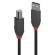 CABLE USB2 A-B 5M/ANTHRA 36675 LINDY фото 1