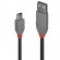 CABLE USB2 A TO MINI-B 5M/ANTHRA 36725 LINDY фото 1