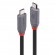CABLE USB4 240W TYPE C 2M/40GBPS ANTHRA LINE 36958 LINDY image 1