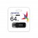 MEMORY DRIVE FLASH USB2 64GB/BLACK AUV240-64G-RBK ADATA paveikslėlis 3