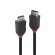 CABLE DISPLAY PORT 0.5M/BLACK 36490 LINDY image 1