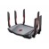 Wireless Router|MSI|Wireless Router|6600 Mbps|IEEE 802.11a|IEEE 802.11b|IEEE 802.11g|IEEE 802.11n|IEEE 802.11ac|IEEE 802.11ax|USB 3.0|4x10/100/1000M|1x2.5GbE|LAN \ WAN ports 1|GRAXE66 image 1