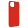 Fixed | MagFlow | Back cover | Apple | iPhone 15 | Liquid silicon | Red image 1