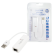 Logilink | Fast Ethernet USB 2.0 to RJ45 Adapter: | 0.115 m | White | USB-A to RJ45 image 1