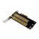 Digitus | M.2 NGFF / NMVe SSD PCI Express 3.0 (x4) Add-On Card | DS-33172 paveikslėlis 3
