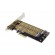Digitus | M.2 NGFF / NMVe SSD PCI Express 3.0 (x4) Add-On Card | DS-33172 paveikslėlis 7