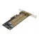 Digitus | M.2 NGFF / NMVe SSD PCI Express 3.0 (x4) Add-On Card | DS-33172 paveikslėlis 1