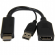 Cablexpert | Black | DisplayPort Female | HDMI Male (Type A) | Active 4K HDMI to DisplayPort Adapter | A-HDMIM-DPF-01 | 0.1 m image 1