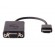 Dell | Adapter HDMI to VGA | 470-ABZX | Black | HDMI - Male | HD-15 (VGA) - Female image 2