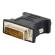 Gembird Adapter DVI-A male to VGA 15-pin HD (3 rows) female image 3