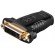 Goobay | Black | HDMI female (Type A) | DVI-I female Dual-Link (24+5 pin) | HDMI/DVI-I adapter image 1