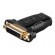 Goobay | Black | HDMI female (Type A) | DVI-I female Dual-Link (24+5 pin) | HDMI/DVI-I adapter image 2