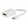 Goobay | Mini DisplayPort/HDMI adapter cable 1.1 | 51729 | White | Mini DisplayPort male | HDMI female (Type A) image 2